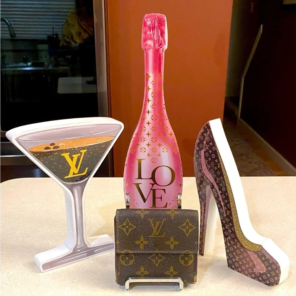 LOUIS VUITTON Monogram Portefeuille Elise Double-Sided Compact Wallet, FUC